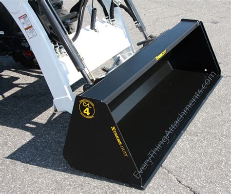 compact track loader bucket attachment|loader attachment for compact tractor.